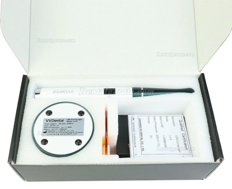 LED-Polymerisationslampe Dental mit Magnetischen Linse 2500mw/cm&sup2;